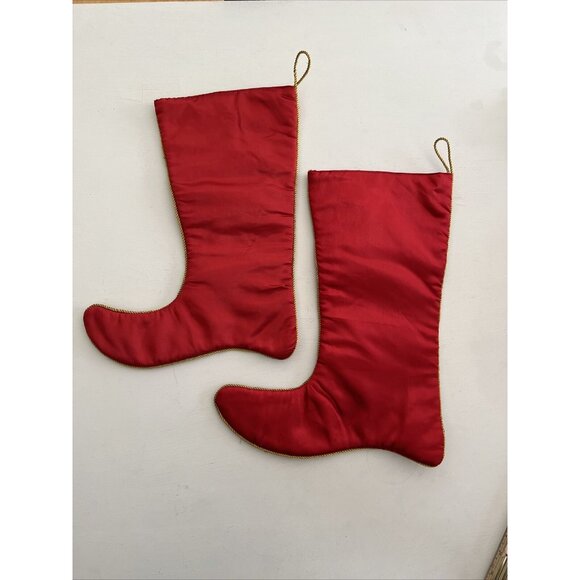 Pier 1 Imports Christmas Stocking Set of 3 Kitschy Multicolored Sequined Beaded - Picture 8 of 16